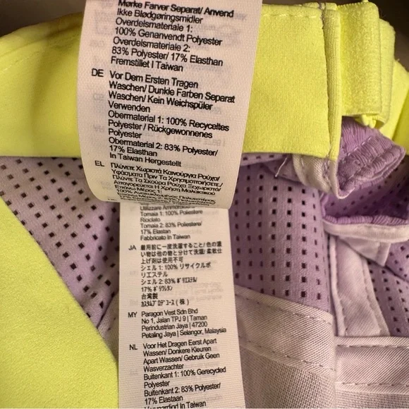 BROOKS PROPEL MESH HAT Women’s Light Purple Running Hat - Picture 6 of 6